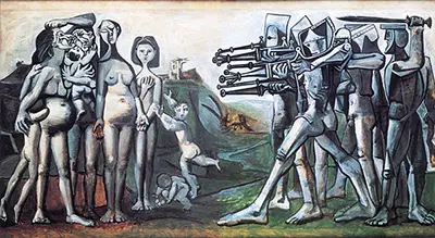 Massaker in Korea (Massacre in Korea) Pablo Picasso